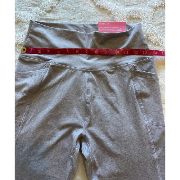 NWT X By Gottex Slimming Contour Leggings Purple Lilac Sz. Med - Picture 5 of 6